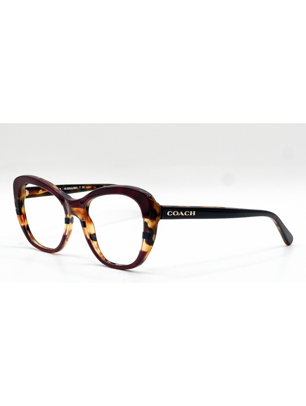 Coach Hc 8024 (L1631) 544413 Auburn Navy Eyeglasses 52-19-140